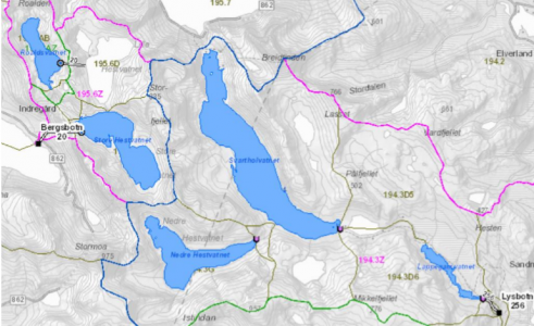 Vannkraft som batteri på Senja